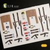 KELIK K32014 F-14D SUPER TOMCAT - INTERIOR 3D DECAL FOR TRUMPETER KIT 1/32
